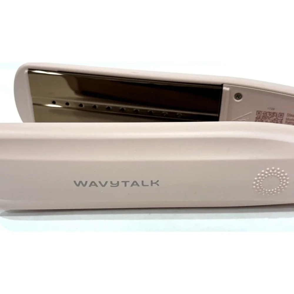 Wavytalk Steam Sesh Hair Straightener S228 Pink Open Box Complete Set